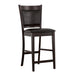 Jaden Casual Espresso Counter Height Chair image