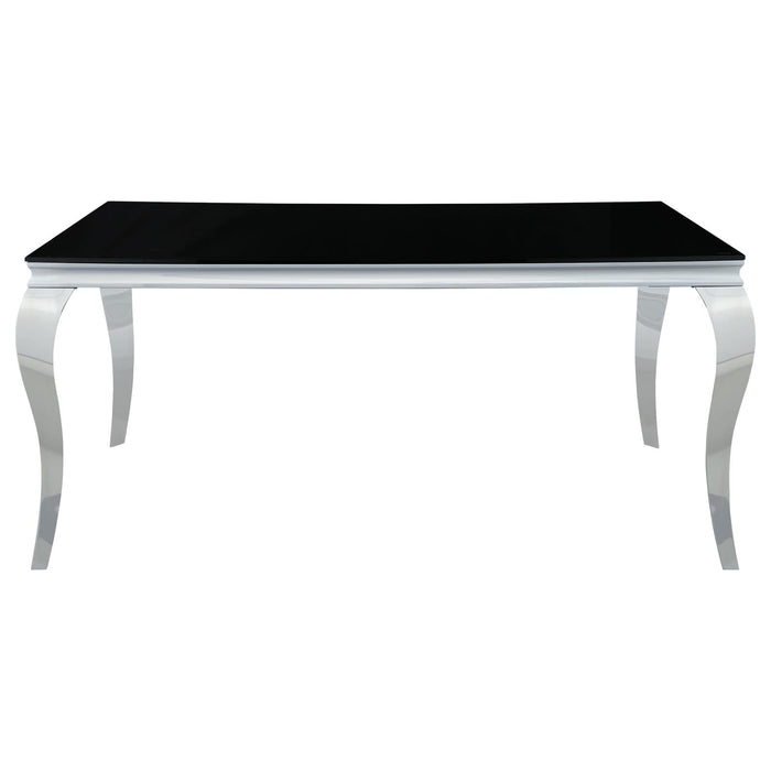 Barzini Dining Contemporary Black Dining Table image