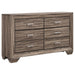 Kauffman Transitional Six Drawer Dresser image