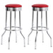 Cleveland Contemporary Red Bar Height Stool image