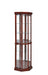 Traditional Medium Brown Curio Cabinet image