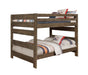 Wrangle Hill Gun Smoke Full/Full Bunk Bed image