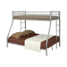 Denley Metal Twin over Full Bunk Bed image