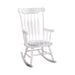 Traditional White Rocking Chair image
