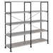 Guthrie Industrial Grey Driftwood Bookcase image