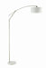 G901490 Contemporary White and Chrome Floor Lamp image