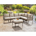 ALEISHA Patio Sectional w/ Ottoman image