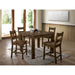 Kristen Ii Rustic Oak Counter Ht. Table image
