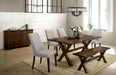 Woodworth Walnut 6 Pc. Dining Table Set w/ Bench image