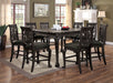 Petersburg Dark Gray 9 Pc. Counter Ht. Dining Table Set image