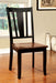 DOVER Black/Cherry Side Chair (2/CTN) image