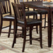 Edgewood II Espresso Counter Ht. Chair (2/CTN) image