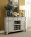 Kathryn Antique White Server, White image