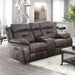 Flint Brown Love Seat image