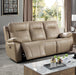 GASPE Power Sofa, Light Brown image