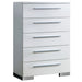CLEMENTINE Glossy White Chest image
