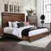 Fulton Dark Oak/Dark Walnut Queen Bed image