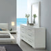 Christie Glossy White Dresser image