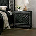 Demetria Metallic Gray Night Stand image