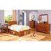 Cara Oak 4 Pc. Twin Bedroom Set image