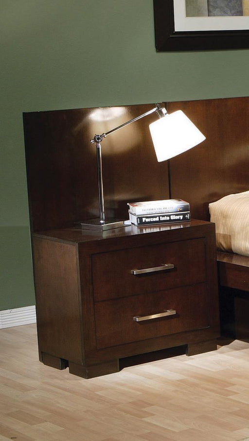 Jessica Cappuccino Two Drawer Nightstand Back Panel (Pair) image