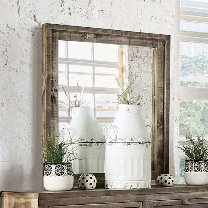 OAKRIDGE Mirror, Ash Brown image