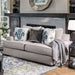 Renesmee Gray/Silver/Blue Love Seat image